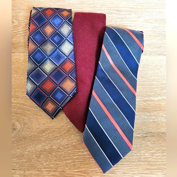 Stafford Other - FALL/AUTUMN Themed Tie Collection - Stafford/Crazy Horse - 100% Silk